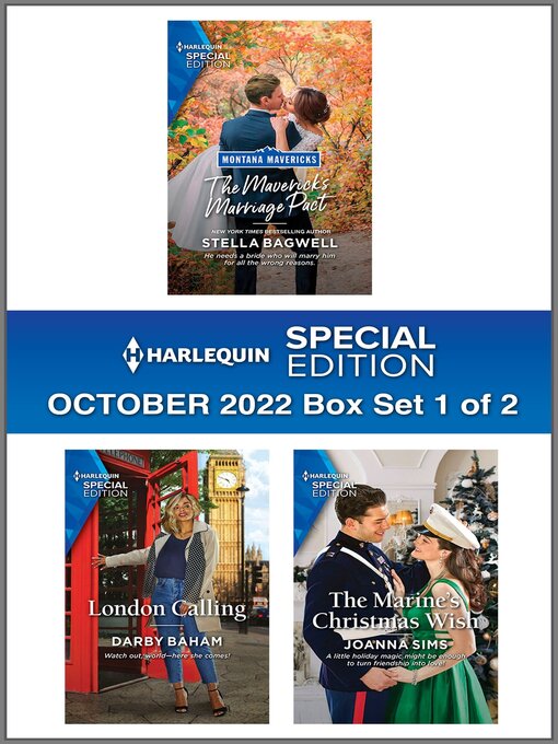 Cover image for Harlequin Special Edition: October 2022 Box Set 1 of 2